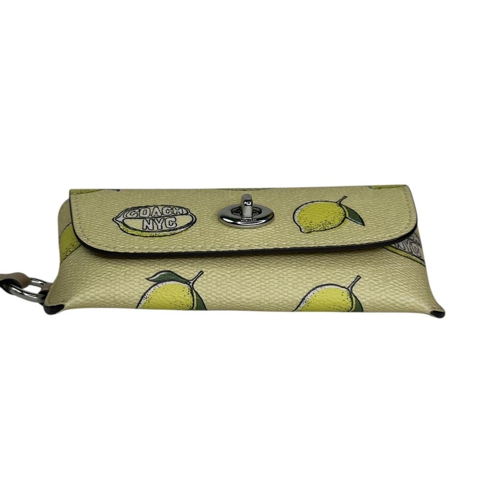 Coach Sunglass Case With Lemon Print - Picture 2 of 9